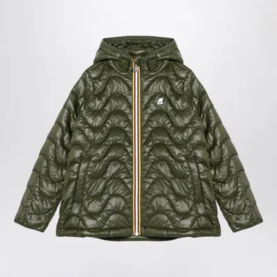 K-way Kids' Madlaine Dark Green Jacket