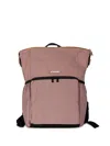 K-way Maizy Logo-patch Backpack In Pink