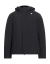 K-way Man Jacket Black Size Xxl Polyamide