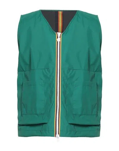 K-way Man Jacket Green Size Xl Polyamide, Polyurethane