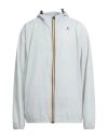 K-way Le Vrai 3.0 Claude Ripstop Windbreaker In Grey