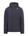 K-way Man Jacket Navy Size Xxl Polyamide