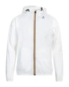 K-way The True 3.0 Claude Hooded Nylon Jacket In White