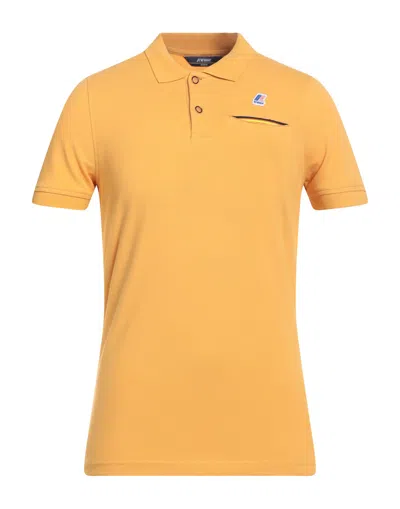 K-way Polo Shirts In Yellow