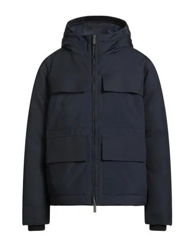 K-way Man Puffer Midnight Blue Size Xl Polyester