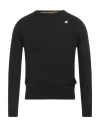 K-way Man Sweater Black Size S Merino Wool In Black