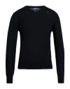 K-way Man Sweater Black Size S Virgin Wool