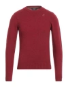 K-way Man Sweater Brick Red Size S Wool, Polyamide