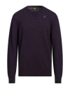 K-way Sebastien Lambswool In Purple