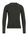 K-way Man Sweater Military Green Size S Wool, Polyamide