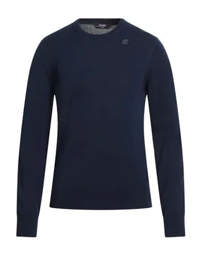 K-way Man Sweater Navy Size M Cotton