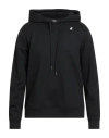 K-way Man Sweatshirt Black Size L Cotton In Multi