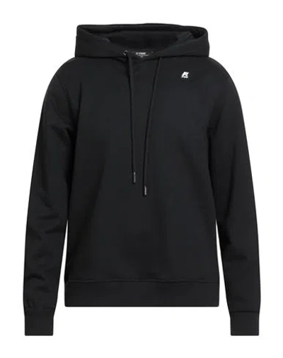 K-way Man Sweatshirt Black Size L Cotton In Multi