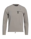K-way Man Sweatshirt Grey Size M Cotton, Elastane, Polyester In Grey
