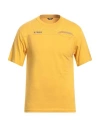 K-way Man T-shirt Marigold Size S Cotton In Yellow
