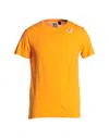 K-way Cotton Men's T-shirt In Orange