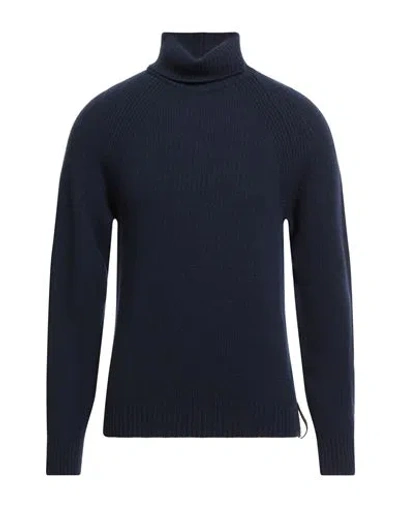 K-way Man Turtleneck Midnight Blue Size M Wool
