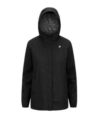 K-way Marguerite Hat Casual Jacket In Black