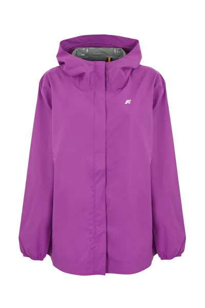 K-way Marguerite Jacket In Violet