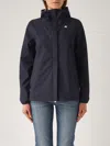 K-way Marguerite Stretch Dot Jacket In Nero Neri E Grigi