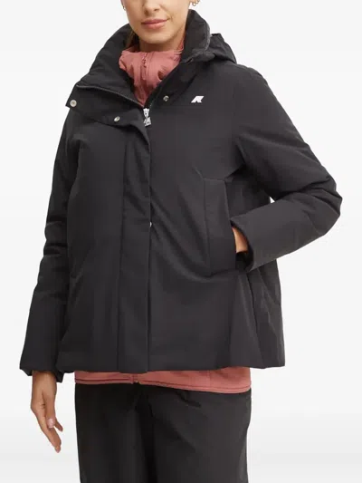 K-way Marlette Hooded Jacket In Black