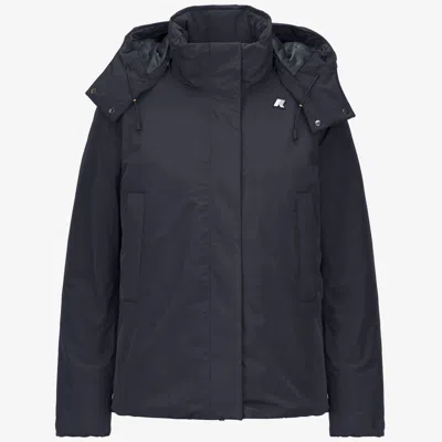 K-way Marlette Soft Touch Marmotta In Black