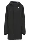 K-way Coats Black In Black
