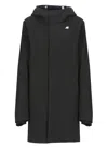 K-way Coats Black In Black