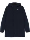 K-way Marlyn Bonded Jacket In Blue