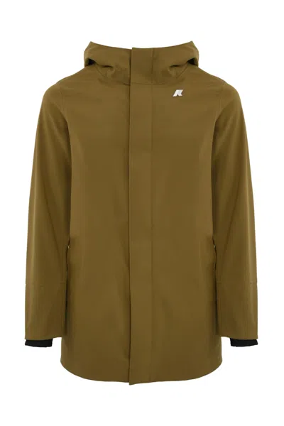 K-WAY MARLYN BONDED LONG JACKET