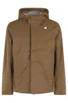 K-way Marmot Jacko Twill Jacket In Brown