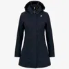 K-way Giubbino Mathy Bonded Jersey Blu In Blue