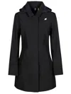K-way Mathy Bonded Jacket In C Blackblue Depth