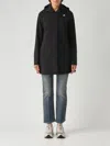 K-way Sophie Soft Touch Marmotta Jacket In Black