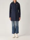 K-way Giubbino Mathy Bonded Jersey Blu In Blue