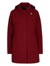 K-way Mathy Hooded Jacket In Red
