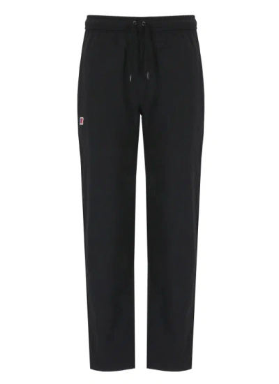 K-way Med Travel Trousers In Black