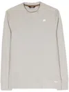 K-way Medine Crew-neck Sweatshirt In Gray