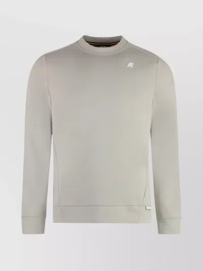 K-WAY MEDINE LOGO CREW NECK SWEATSHIRT