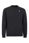 K-way K Way Medina Cotton Blend Crewneck Sweatshirt