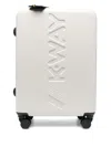 K-way Medium Logo-debossed Trolley In Neutrals