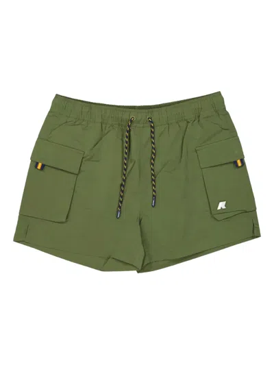 K-way Mellow Swim Shorts In Green