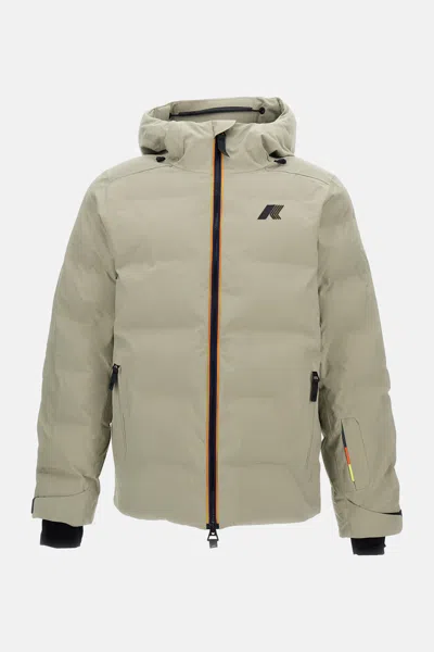 K-way Merib Hquilted Jacket In Green
