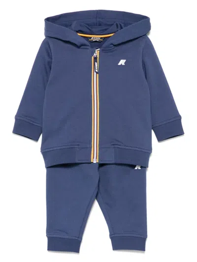 K-way Babies' Mick Tracksuit In Blue
