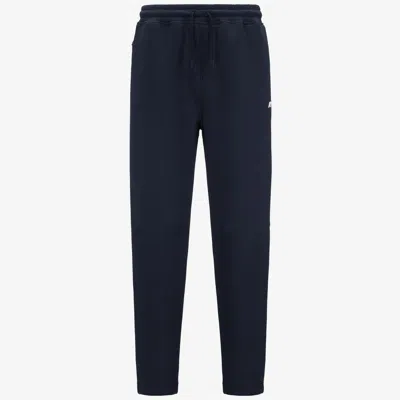 K-way Logo Patch Sweatpants In Black