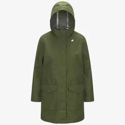 K-way Mirelle Cotton Feel In Green