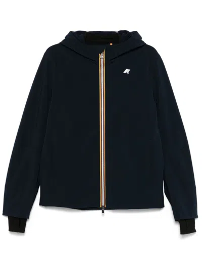 K-WAY NAVY BLUE JACKO BONDED JACKET
