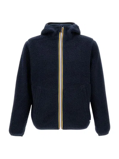 K-way Blue Jack Sherpa Reversible Jacket