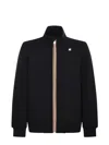 K-way Zip-detail Track Jacket In Black