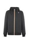 K-way Neoprene Sweatshirt In Gray